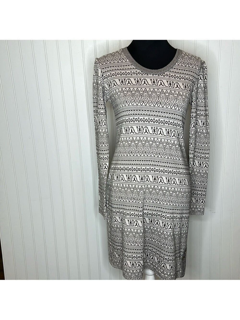 Kavu Long Sleeve Fitted Dress Size XS